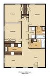 3 Bedroom, 2 Bathroom